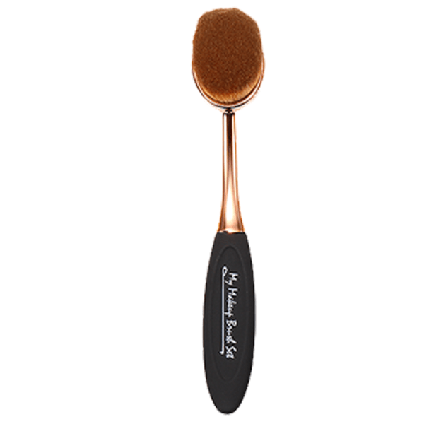 Blush Oval Brush – Smooth Flawless and Even Application-My Makeup Brushset