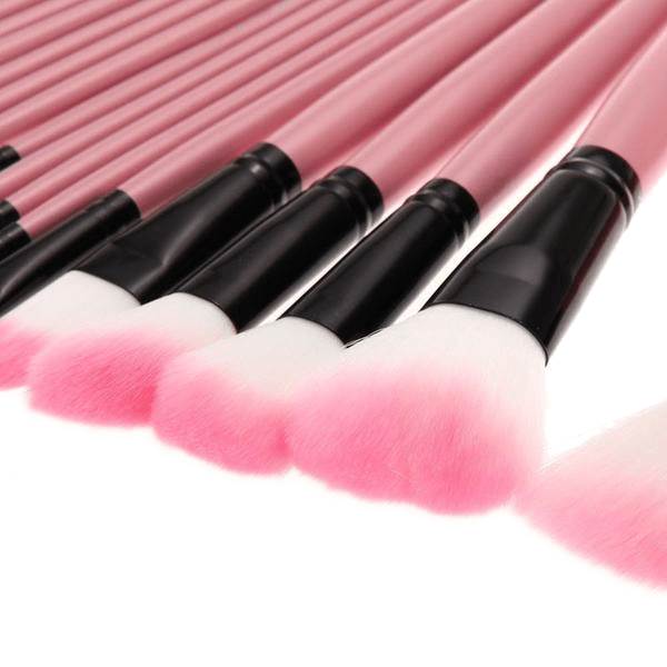 Professional Pink Makeup Brushes – Complete Cosmetic Collection-My Makeup Brushset