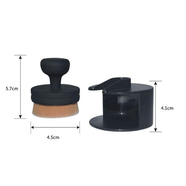 Puff Powder Brush – Full Coverage and Compact Design-My Makeup Brushset