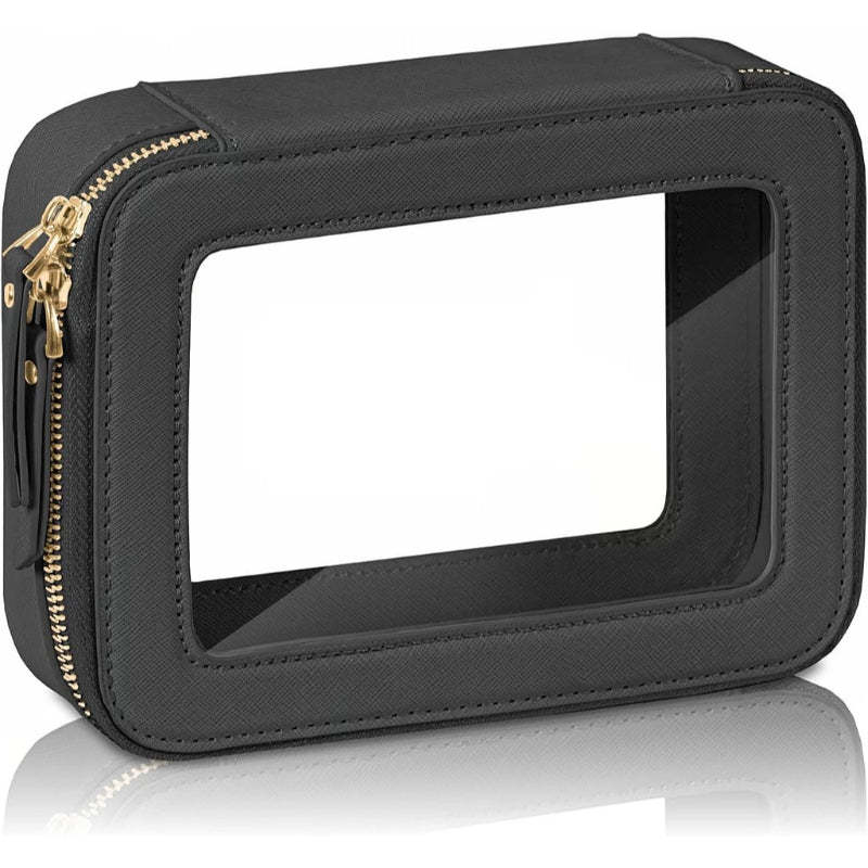 Makeup Bag Cosmetic Organizer Case With Waterproof Design And Zipper-My Makeup Brushset