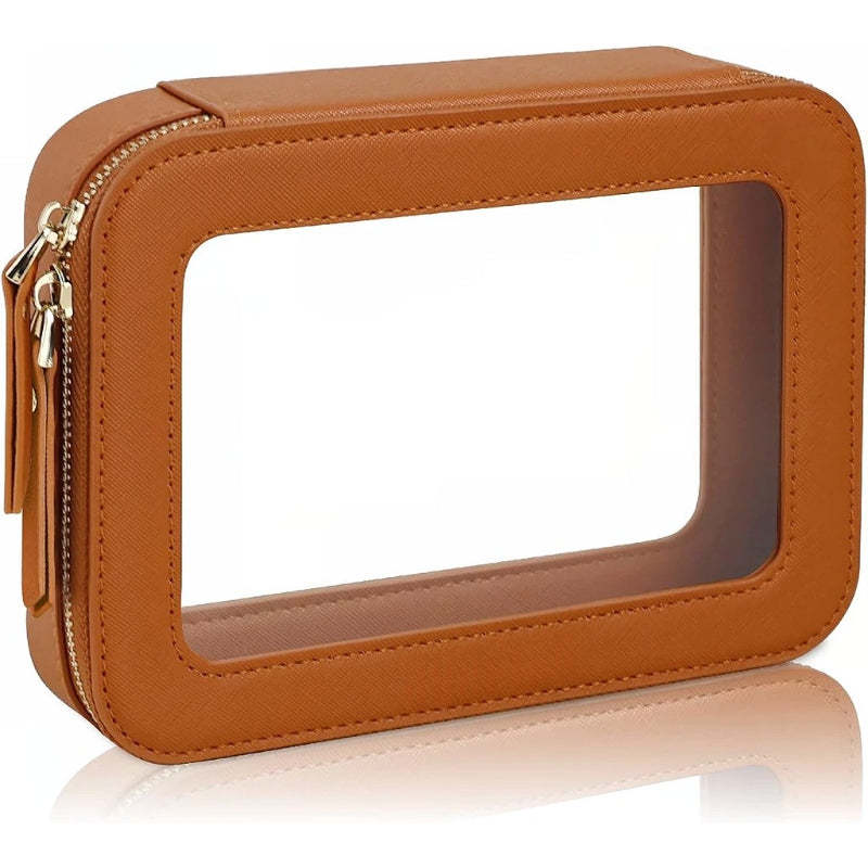 Makeup Bag Cosmetic Organizer Case With Waterproof Design And Zipper-My Makeup Brushset