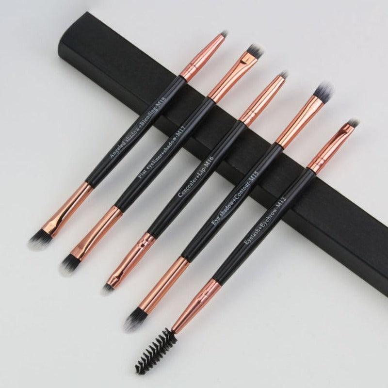 Eye Makeup Brushes – The Ultimate Double Ended Professional Brush-My Makeup Brushset