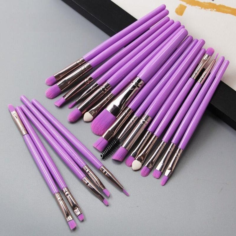 20 Piece Makeup Brush Set - Transform Your Makeup Routine-My Makeup Brushset