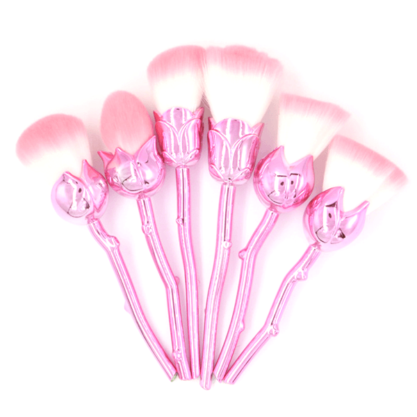 6 Piece Makeup Brush Set – Complete Elegant and Versatile-My Makeup Brushset