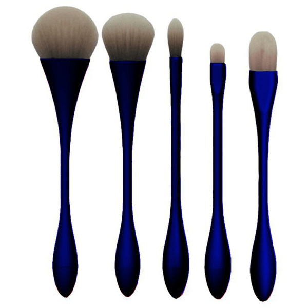 5 Piece Hour Glass Brush Set - Essential Tools For Makeup-My Makeup Brushset