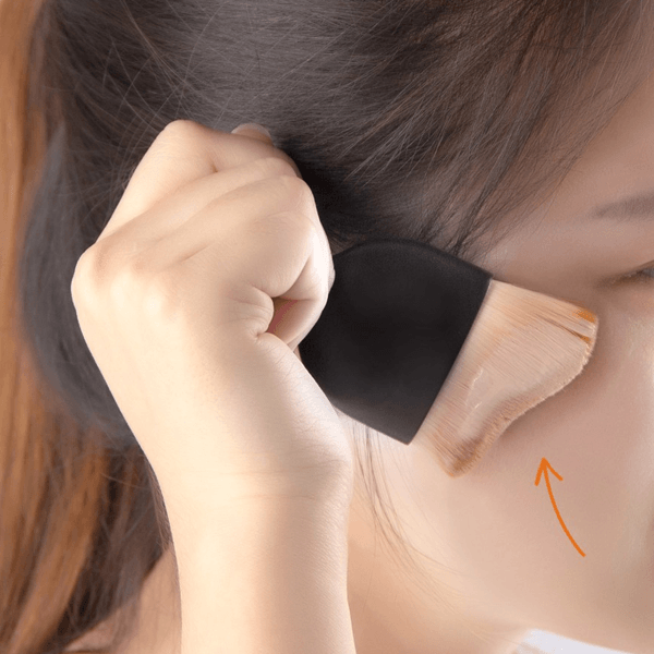 Ultimate Coverage Brush – S-Shape Blending for Flawless Makeup-My Makeup Brushset