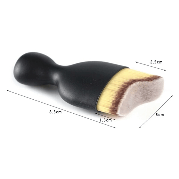 Ultimate Coverage Brush – S-Shape Blending for Flawless Makeup-My Makeup Brushset