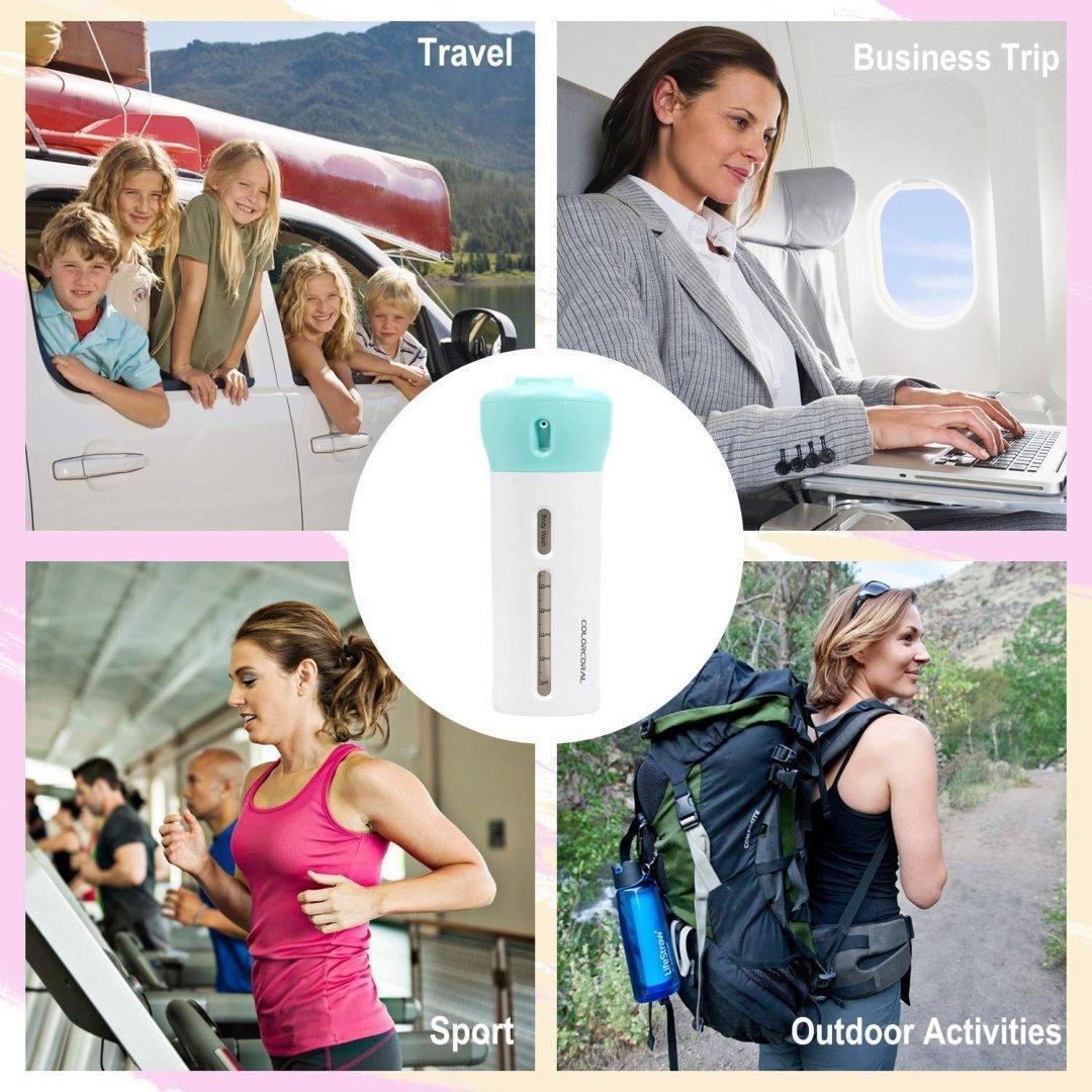 4 in 1 Portable Lotion Dispenser - Your Ultimate Travel Companion-My Makeup Brushset
