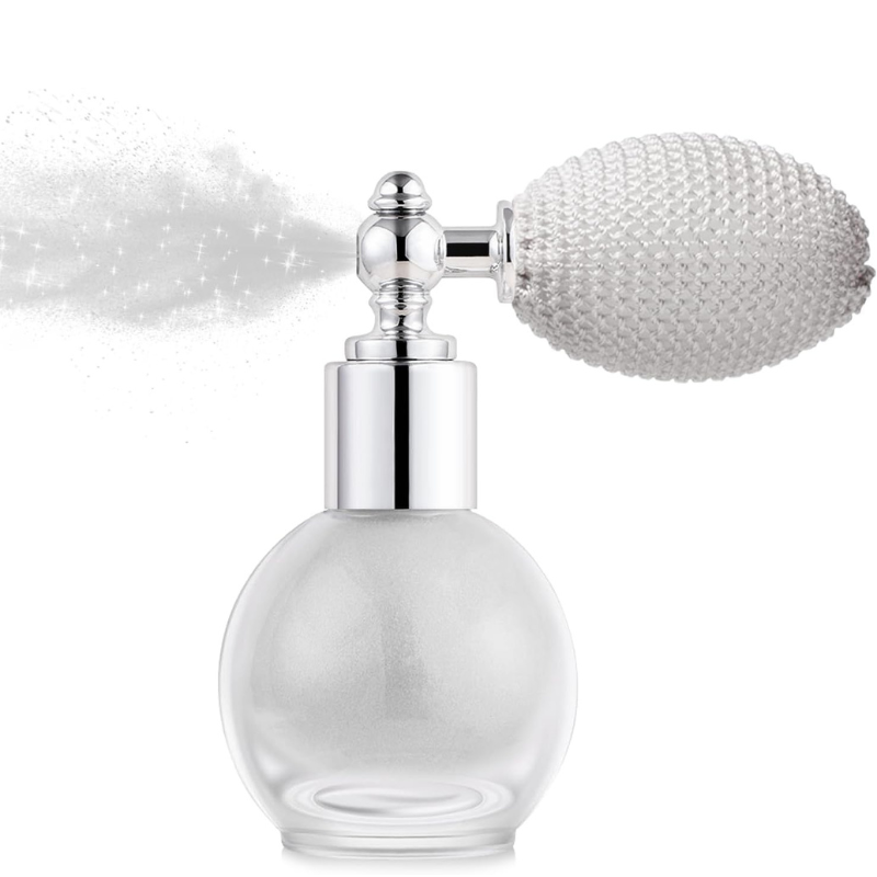 Shimmer Powder Spray for Makeup And Festival Glow-My Makeup Brushset