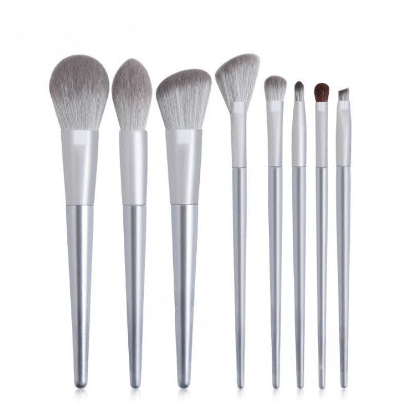 8 Pcs Professional Makeup Brush Set – Soft And  Precise Blending-My Makeup Brushset
