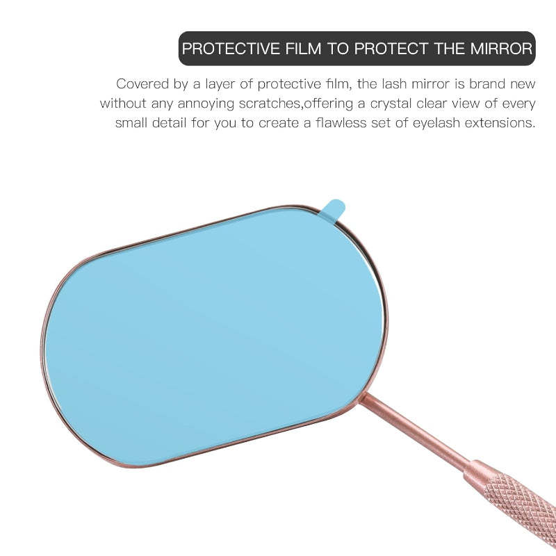 Eyelash Mirror Stainless Steel Lash Extension Tool-My Makeup Brushset