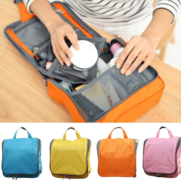 Waterproof Travel Bag Organizer – Compact Storage and Cosmetics-My Makeup Brushset