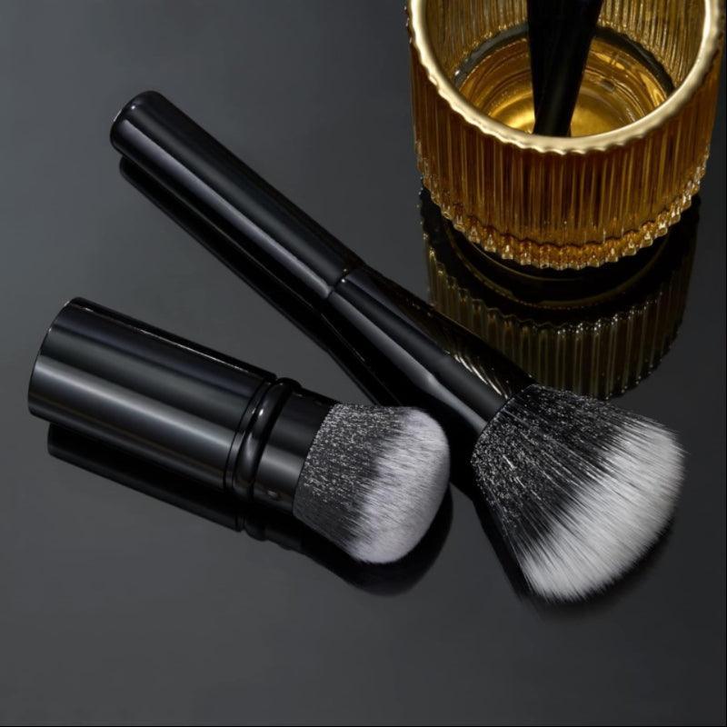 2Piece Makeup Brush Set For Powder And Foundation Application-My Makeup Brushset