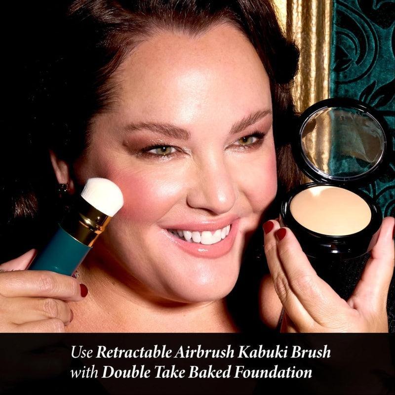 2Piece Makeup Brush Set For Powder And Foundation Application-My Makeup Brushset