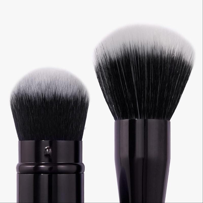 2Piece Makeup Brush Set For Powder And Foundation Application-My Makeup Brushset