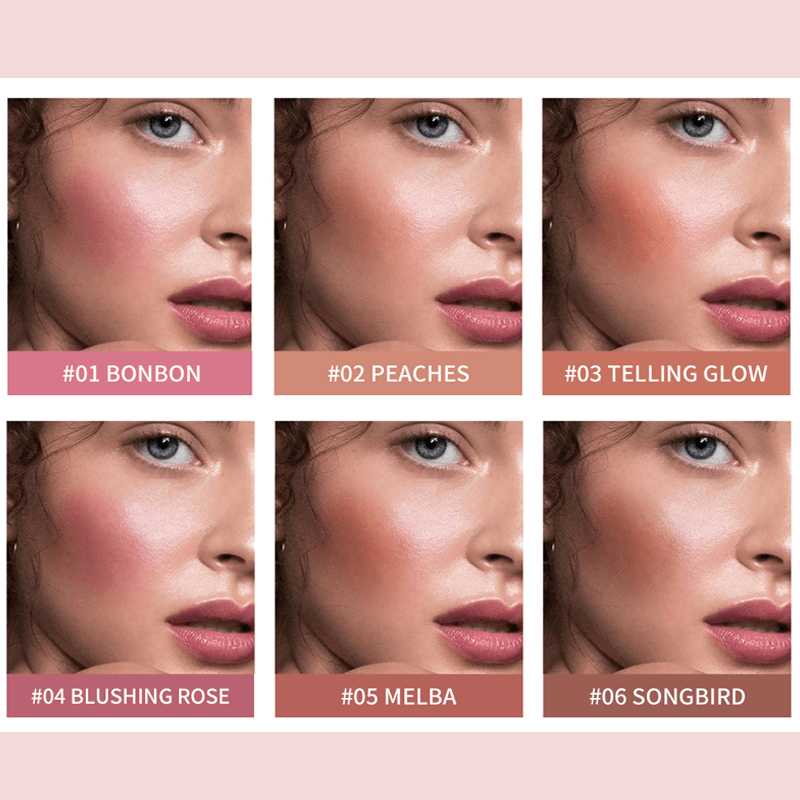 Cream Lip and Cheek Tint – Buildable And Long-Lasting Color-My Makeup Brushset