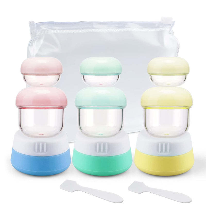 Travel Containers Set Leakproof Bottles For Toiletries And Cosmetics-My Makeup Brushset