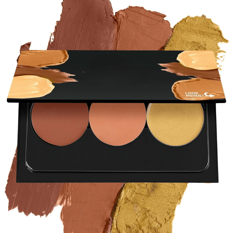 Cream Contour Palette Sculpted Definition And Natural Finish-My Makeup Brushset