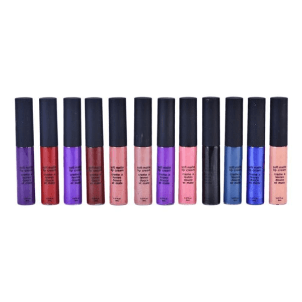 Waterproof Matte Liquid Lipstick – Long-Lasting and Color-My Makeup Brushset