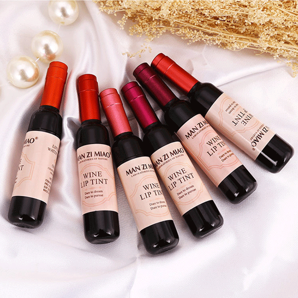 Wine Waterproof Lipstick – Hydrating And Long-Lasting Lip Tint-My Makeup Brushset