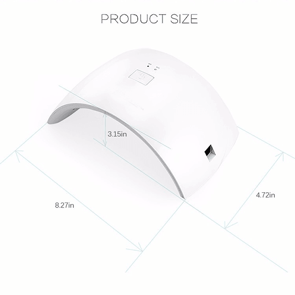 Fast And Efficient Pro UV LED Nail Dryer For Quick Results-My Makeup Brushset