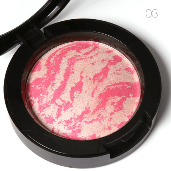 Baked Blush Palette For Radiant Glow - Lightweight And Pigmented Blush-My Makeup Brushset