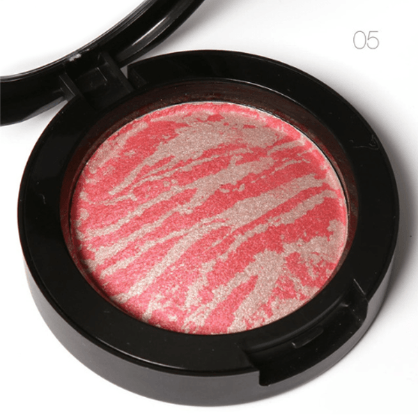 Baked Blush Palette For Radiant Glow - Lightweight And Pigmented Blush-My Makeup Brushset