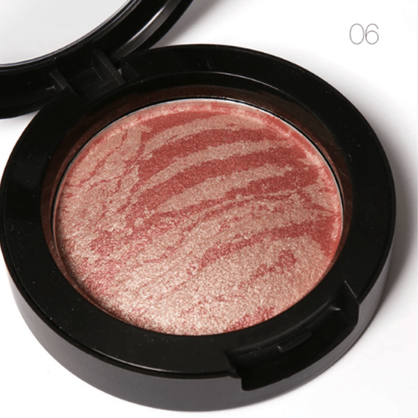 Baked Blush Palette For Radiant Glow - Lightweight And Pigmented Blush-My Makeup Brushset