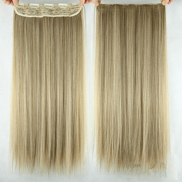 Clip In Hair Extensions - Instant Volume Seamless Natural Look-My Makeup Brushset