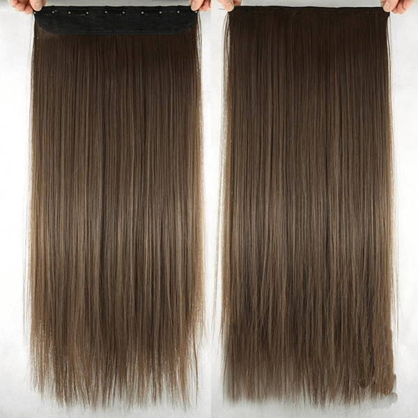 Clip In Hair Extensions - Instant Volume Seamless Natural Look-My Makeup Brushset
