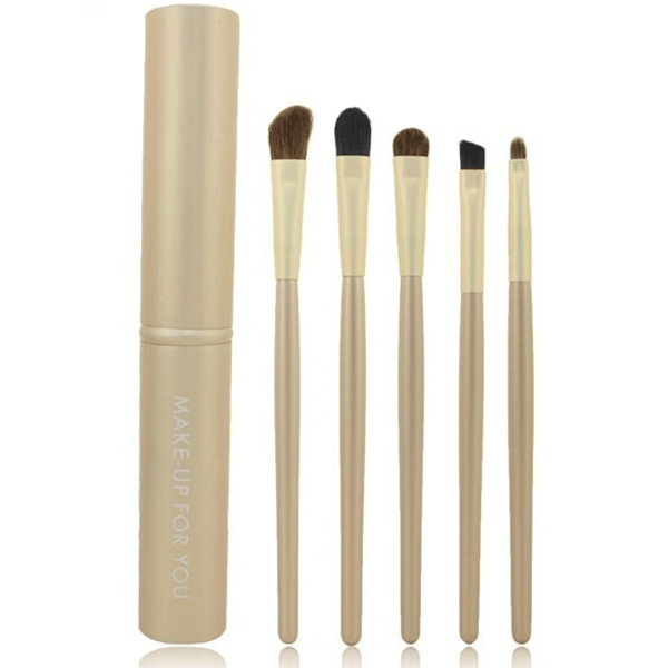 5 Piece Makeup Brushes – Precision Eye Makeup Tool Kit-My Makeup Brushset