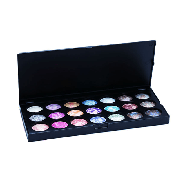 Colorful Eye Shadow Palette – Vibrant Blendable Shades-My Makeup Brushset