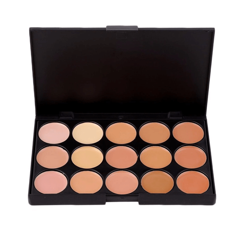 Cream  Concealer Palette – Full Coverage for Flawless Skin-My Makeup Brushset
