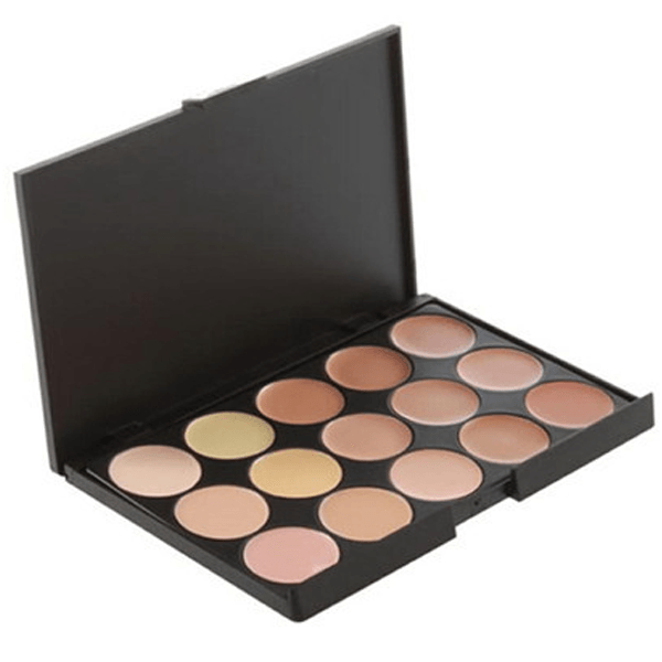 Cream  Concealer Palette – Full Coverage for Flawless Skin-My Makeup Brushset