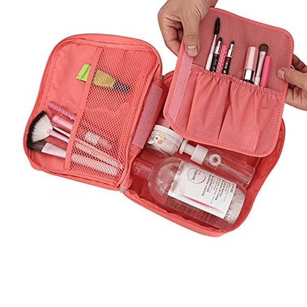 Travel Cosmetic Bag – Compact and Organized Storage-My Makeup Brushset
