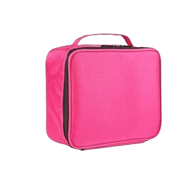 Travel Cosmetic Bag - Pack It All Zip Cosmetic Case-My Makeup Brushset