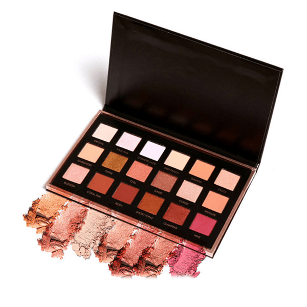 Warm Eyeshadow Palette – Rich And Long-Lasting Color-My Makeup Brushset