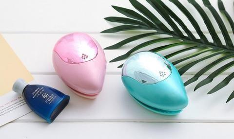 Portable Electric Hairbrush – Detangling & Massaging Compact Hair Tool-My Makeup Brushset