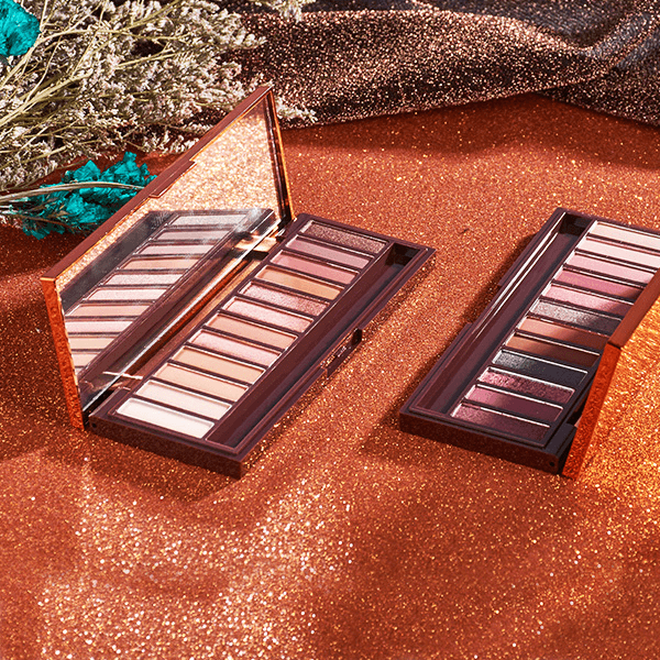 Sunset City Eyeshadow Palette - 12 Shades Of Pigmentation-My Makeup Brushset