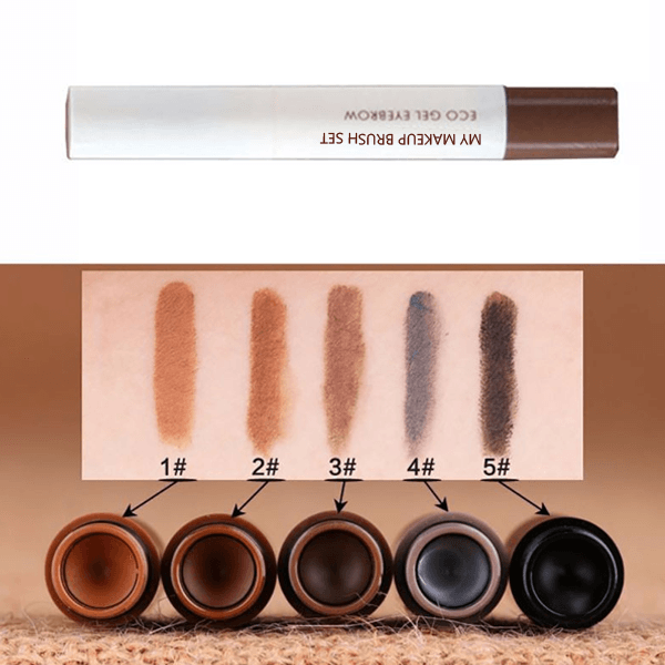 Tinted Eyebrow Gel – Waterproof and Long-Lasting Definition-My Makeup Brushset