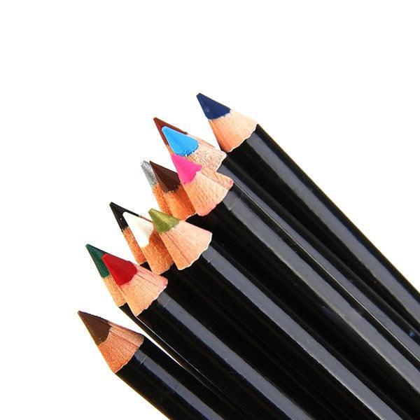 Eyeliner Pencil Set - Long Lasting And Vibrant Color-My Makeup Brushset