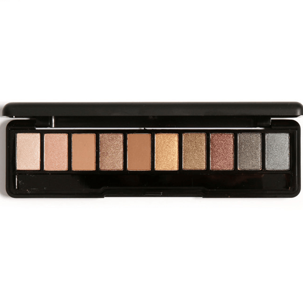 10 Color Eyeshadow Palette – Matte and Shimmer Shades for Any Look-My Makeup Brushset