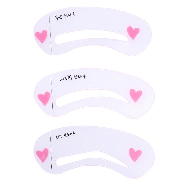Eyebrow Shaping Stencil Kit – Perfect Eyebrow Shaping Stencil-My Makeup Brushset