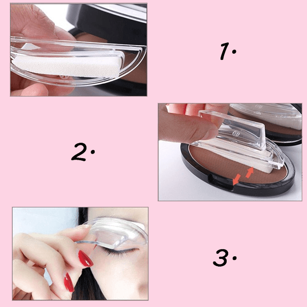 Waterproof Eyebrow Stamp Kit – Quick and Flawless Brows-My Makeup Brushset