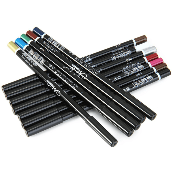 Eyeliner Pencil Set - Long Lasting And Vibrant Color-My Makeup Brushset