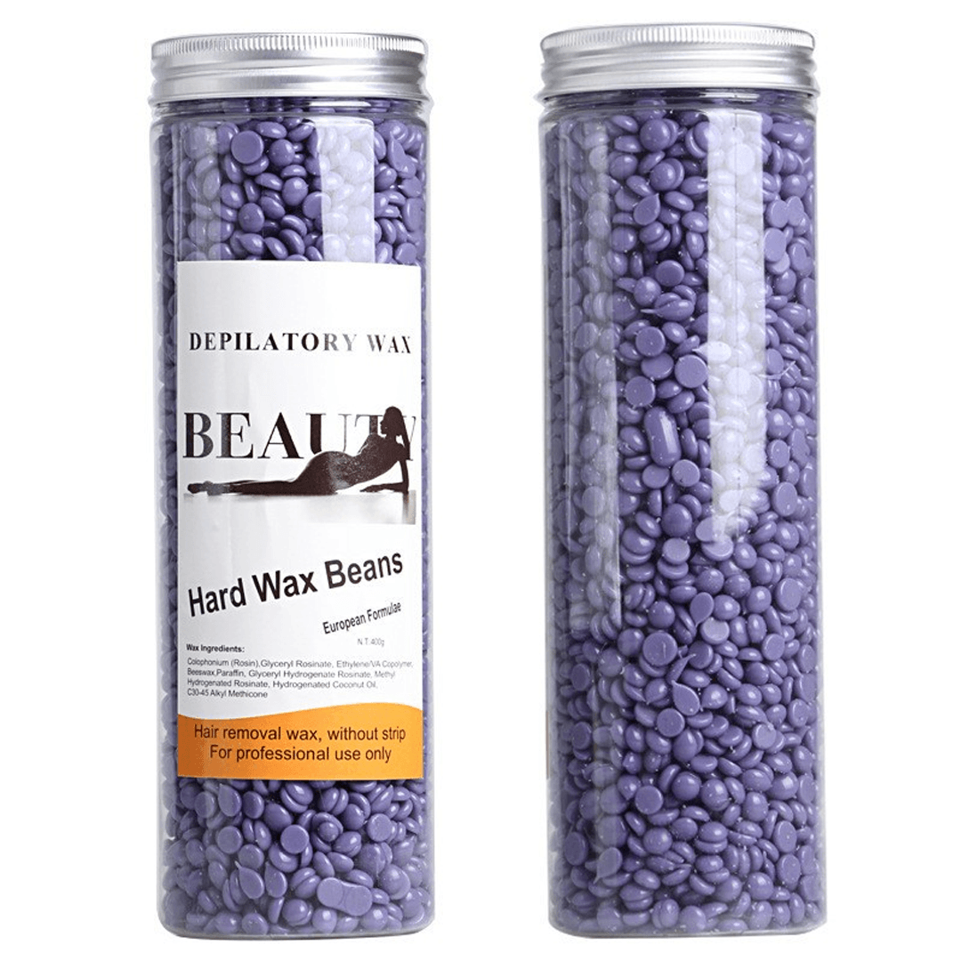 Lavender Hard Wax Beans – Painless And Stripless Hair Removal Solution-My Makeup Brushset
