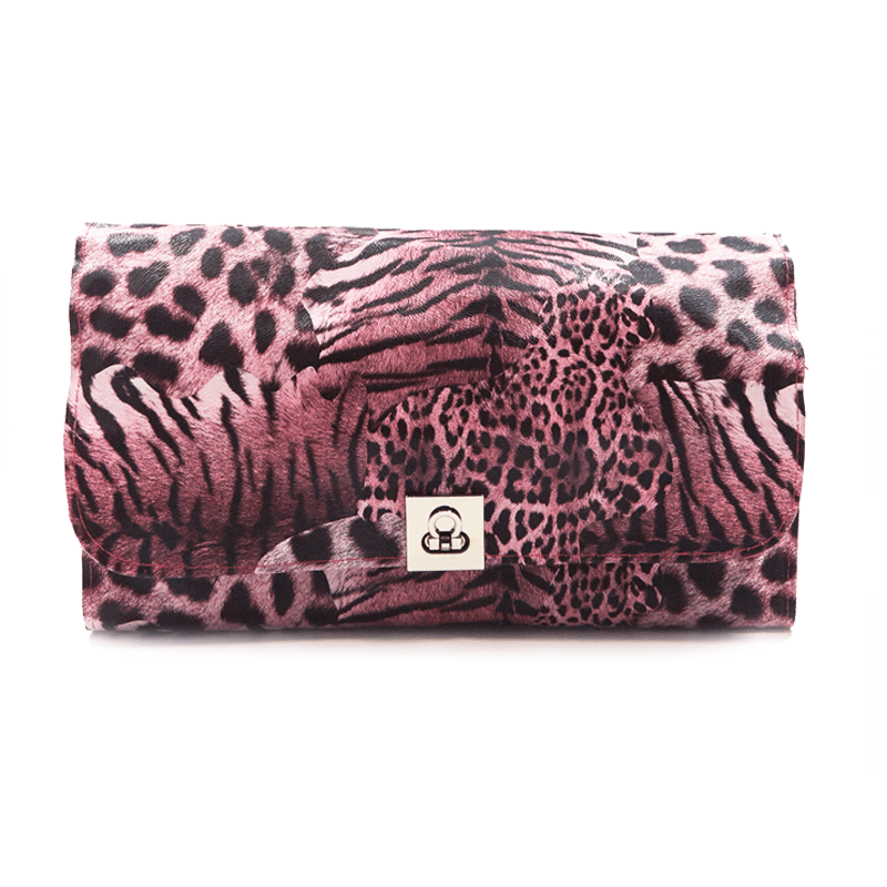 24 Piece Makeup Brush Set – Complete Collection Of Pink Leopard-My Makeup Brushset