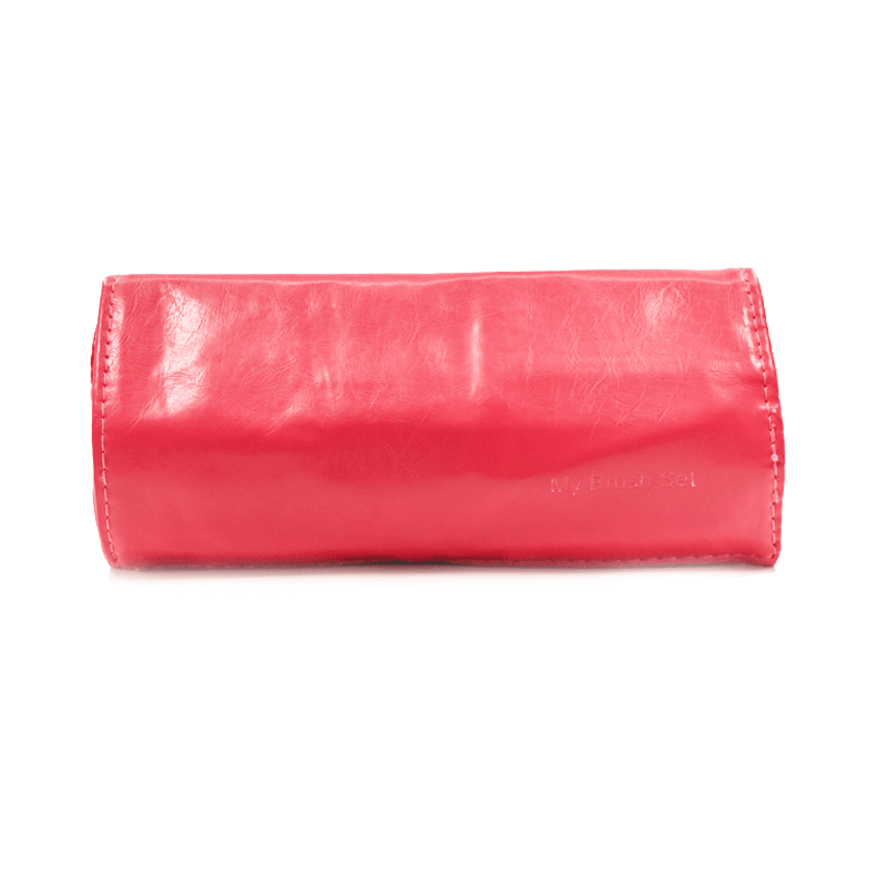 24 Piece Hot Pink Brush Set – Complete Face and Eye Makeup Collection-My Makeup Brushset