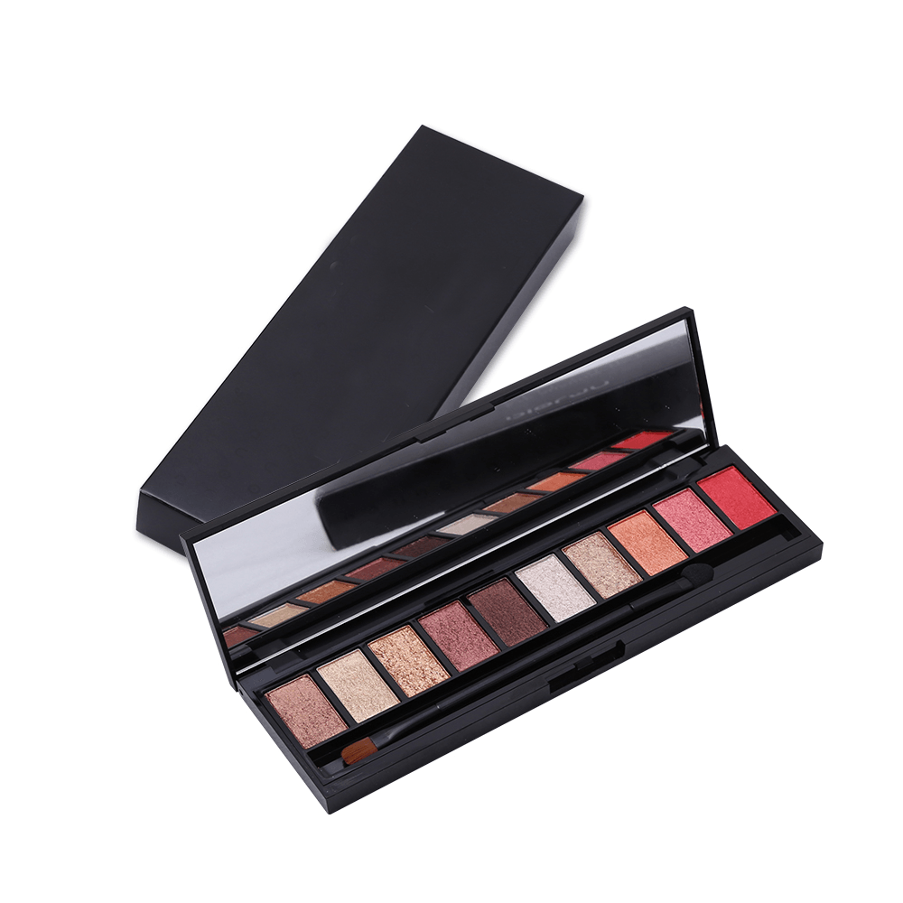 Shimmer EyeShadow Palette - Shimmery Bold Eye Looks-My Makeup Brushset