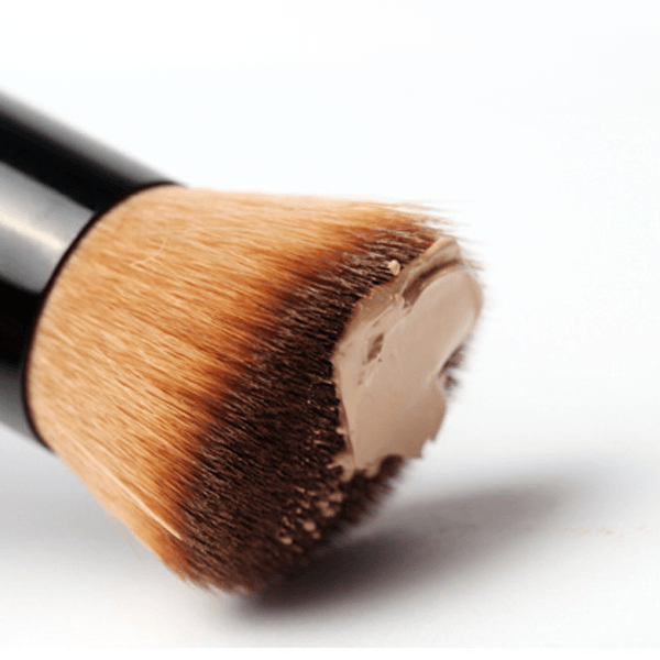 1 Premium Wood Foundation Brush – Smooth Makeup Application-My Makeup Brushset